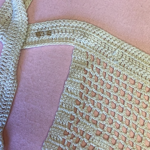 FINAL SALE PRICE 5 Pc Vintage Crocheted Doily Set - Picture 12 of 12